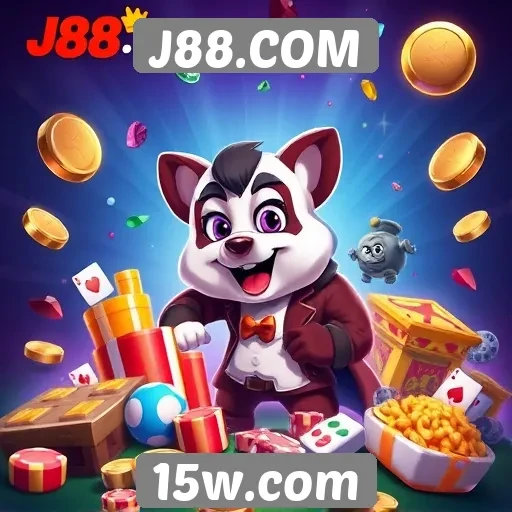 Variedade de jogos disponíveis no J88.COM
